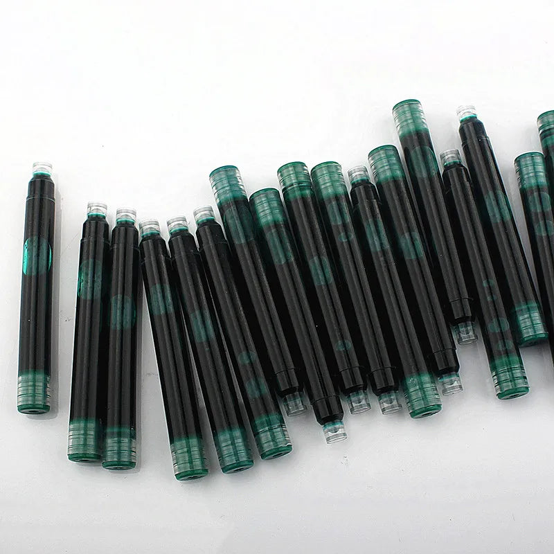 New High quality 10pcs Color Ink Supplies fountain Pen ink Refill cartridge office school student stationery