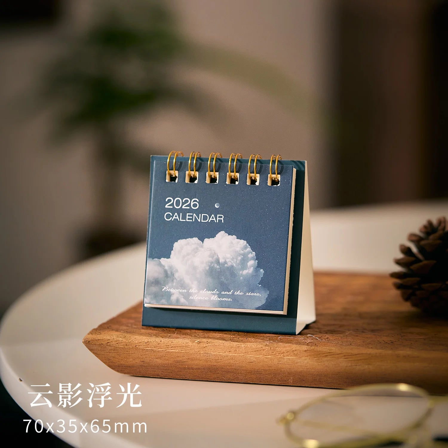 Simple Mini 2026 Calendar Office School Supplies calendar Desk calendar monthly Planner Desk accessories Decor Record