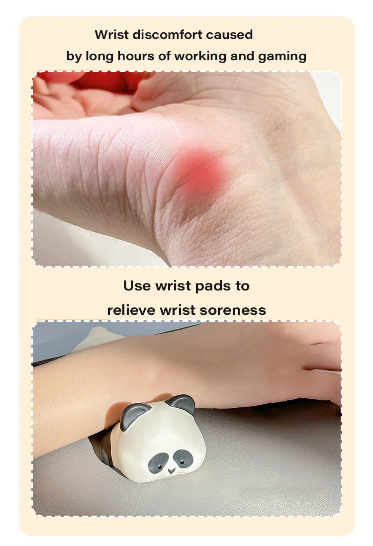 New Cute Animal Wrist Rest Support For Mouse Pad Computer Laptop Arm Rest For Desk Mouse Pad Wrist Rest Cat Dog Duck Panda Toys