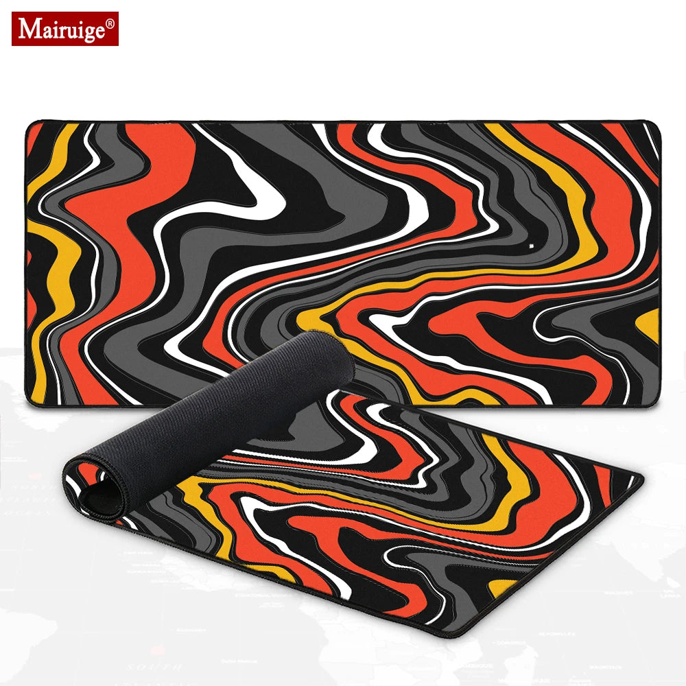 XXL Strata Liquid Mouse Pad Computer Laptop Anime Keyboard Mouse Mat Large Mousepad Keyboards Gamers Decoracion Desk Mat