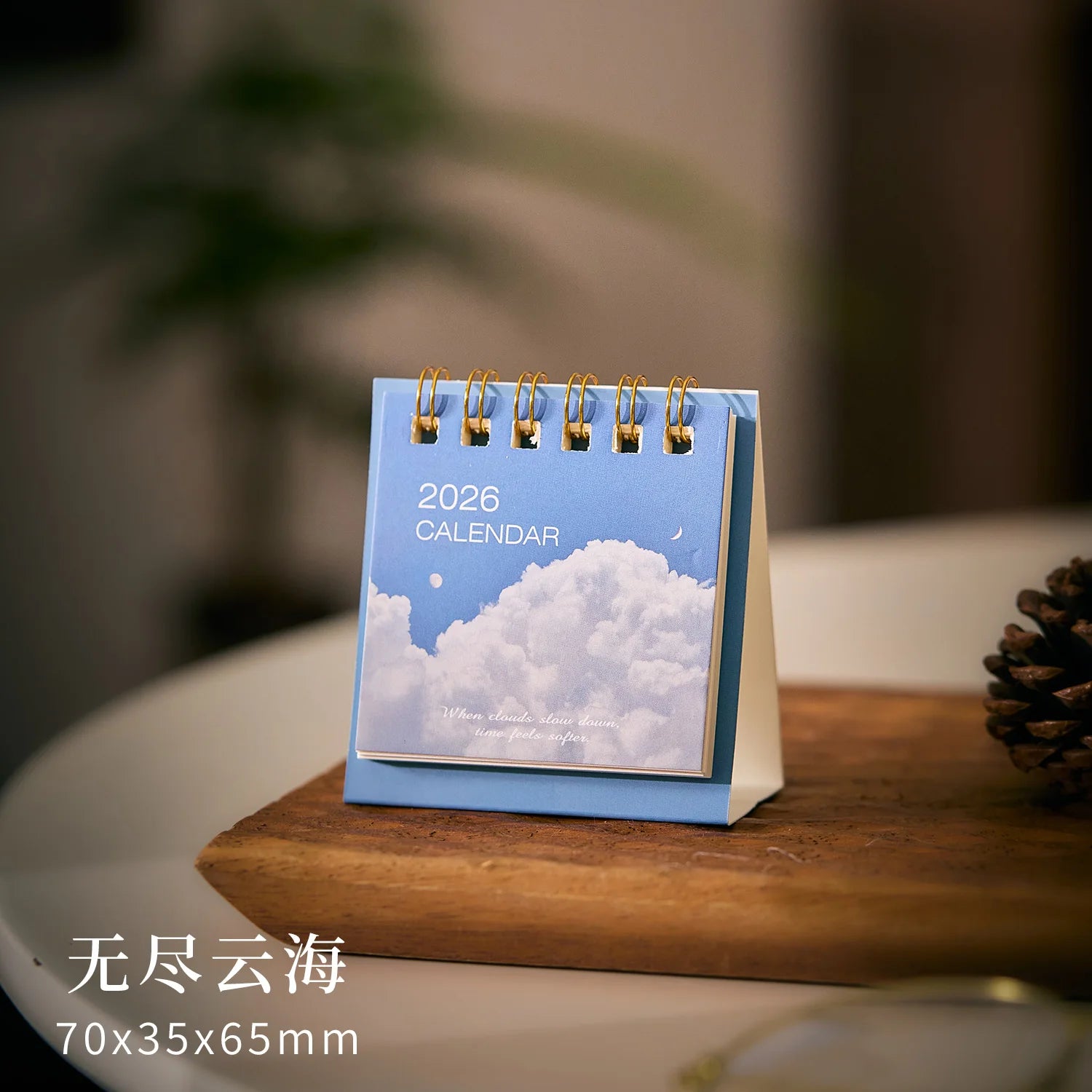 Simple Mini 2026 Calendar Office School Supplies calendar Desk calendar monthly Planner Desk accessories Decor Record