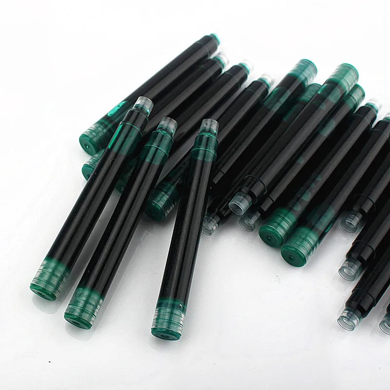 New High quality 10pcs Color Ink Supplies fountain Pen ink Refill cartridge office school student stationery