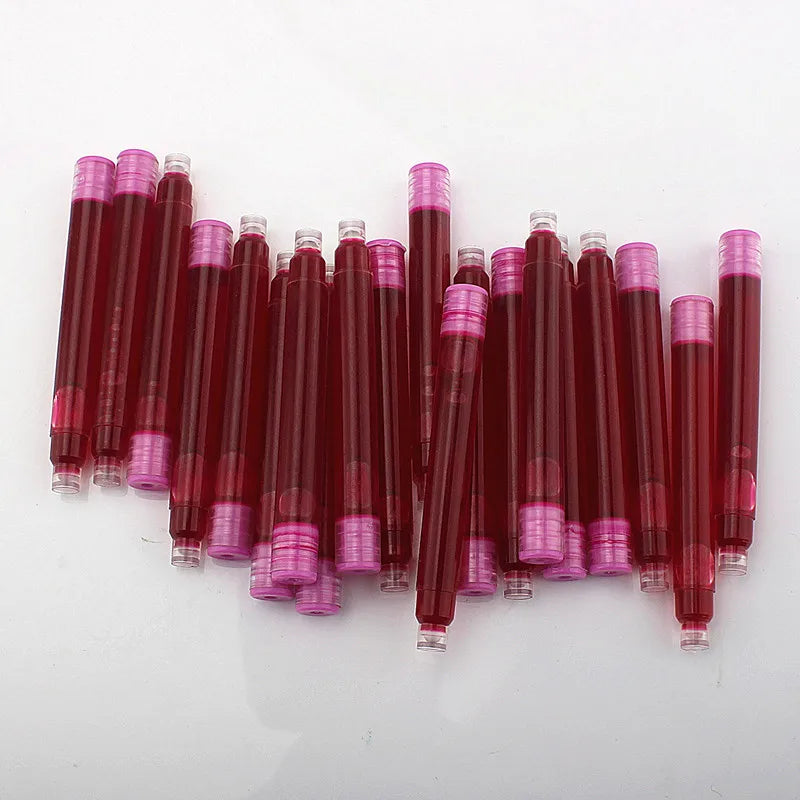 New High quality 10pcs Color Ink Supplies fountain Pen ink Refill cartridge office school student stationery