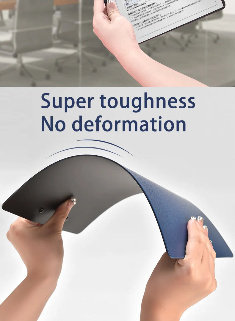 A4 File Folder Clipboard Writing Pad Memo Clip Board Clips Test Paper Storage Organizer School Supplies Office Stationary