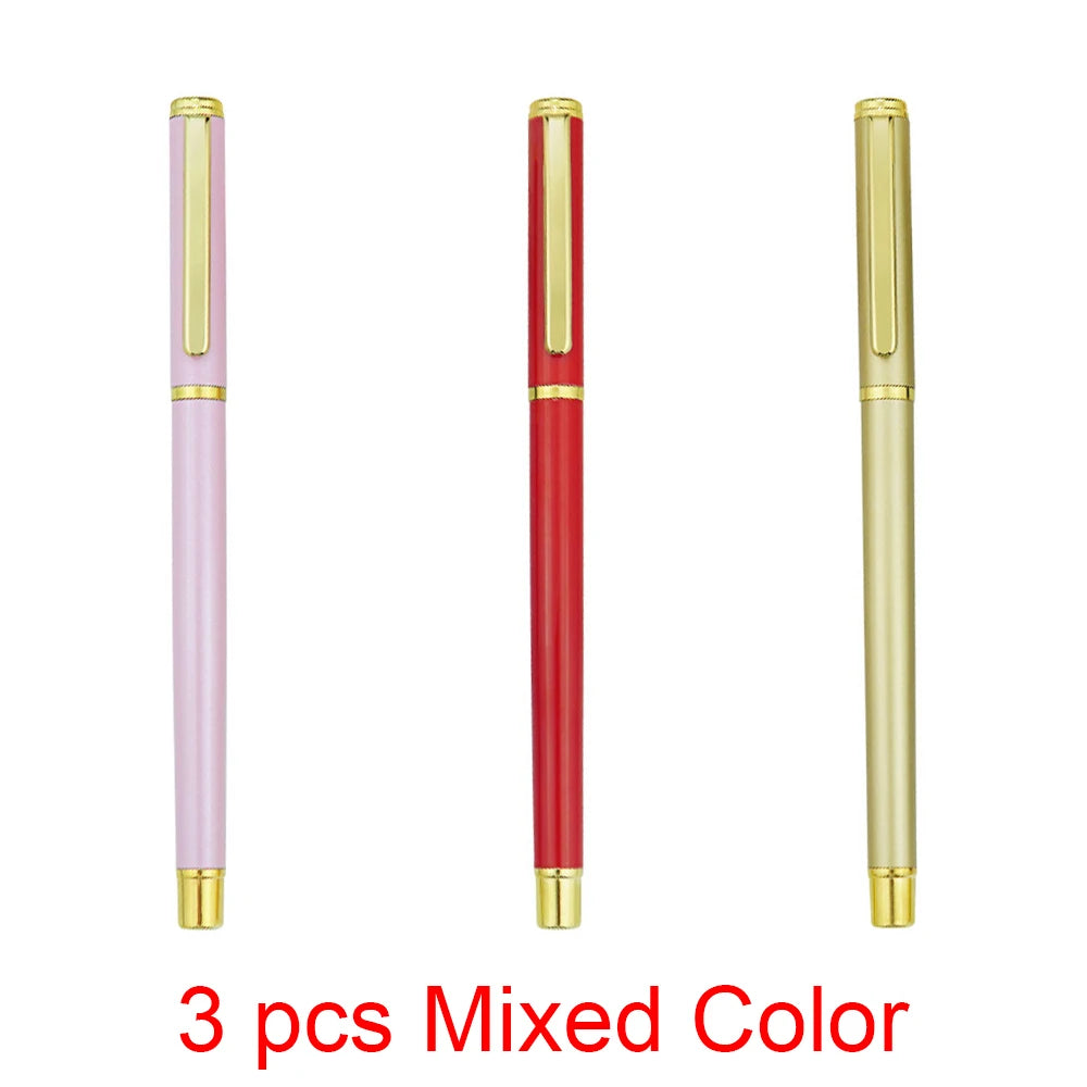 1-3-4-7 pcs Luxury Metal Business Office Supplies High Quality Stationery