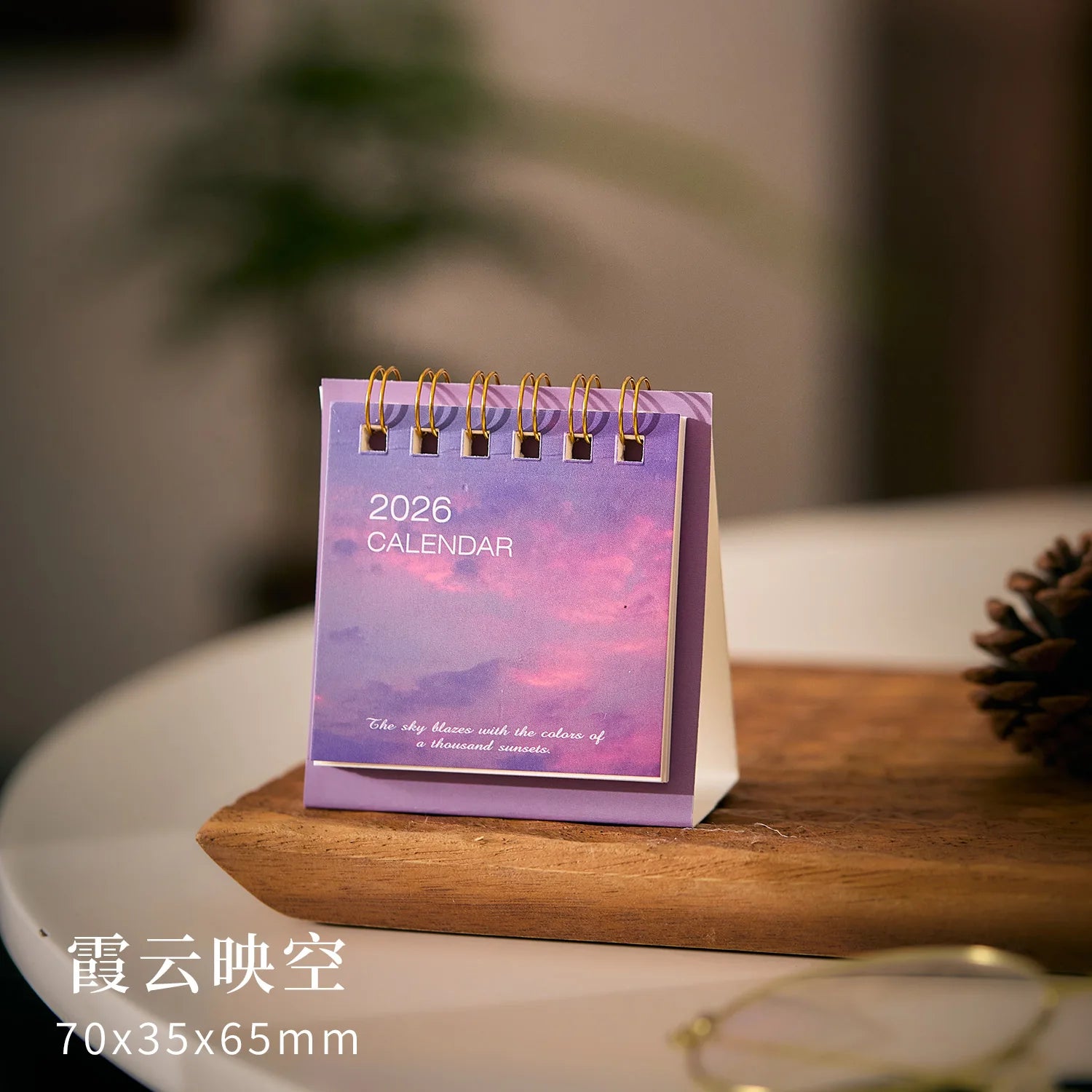 Simple Mini 2026 Calendar Office School Supplies calendar Desk calendar monthly Planner Desk accessories Decor Record