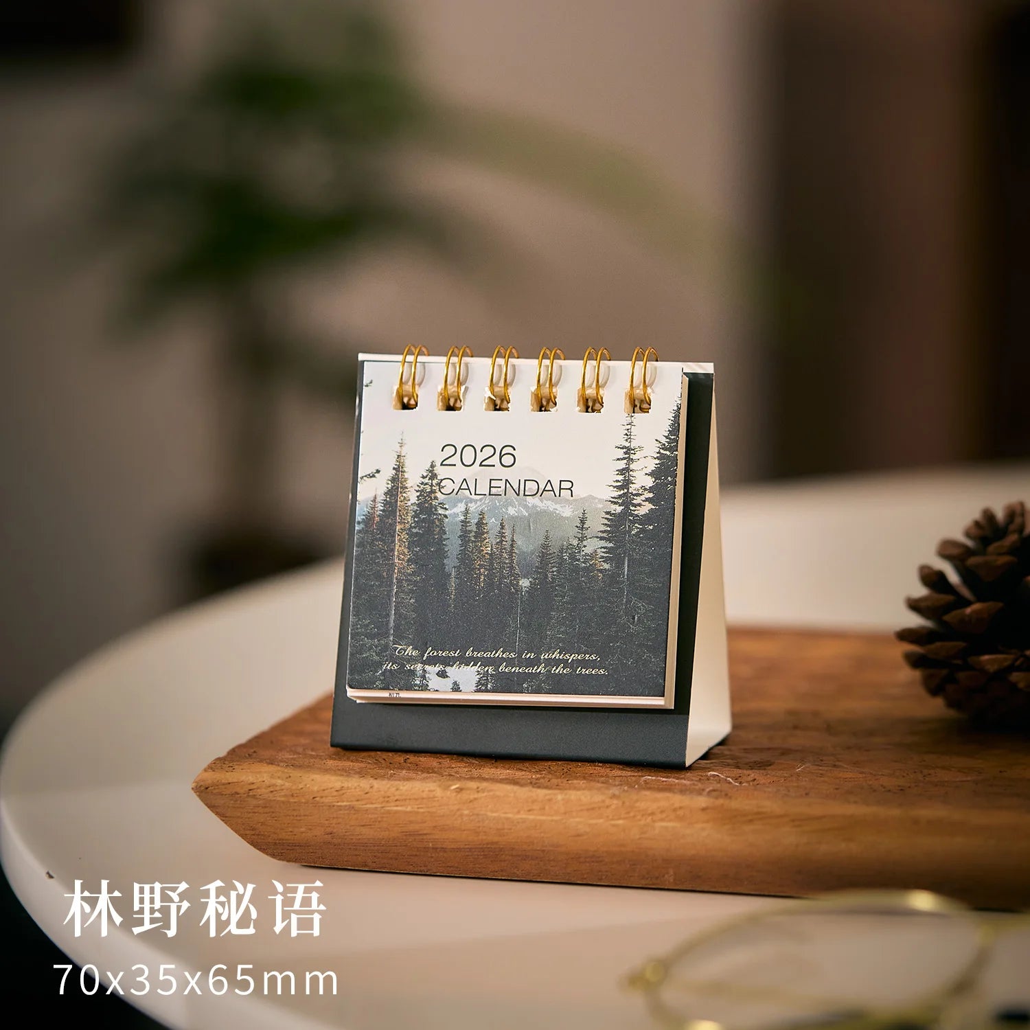 Simple Mini 2026 Calendar Office School Supplies calendar Desk calendar monthly Planner Desk accessories Decor Record
